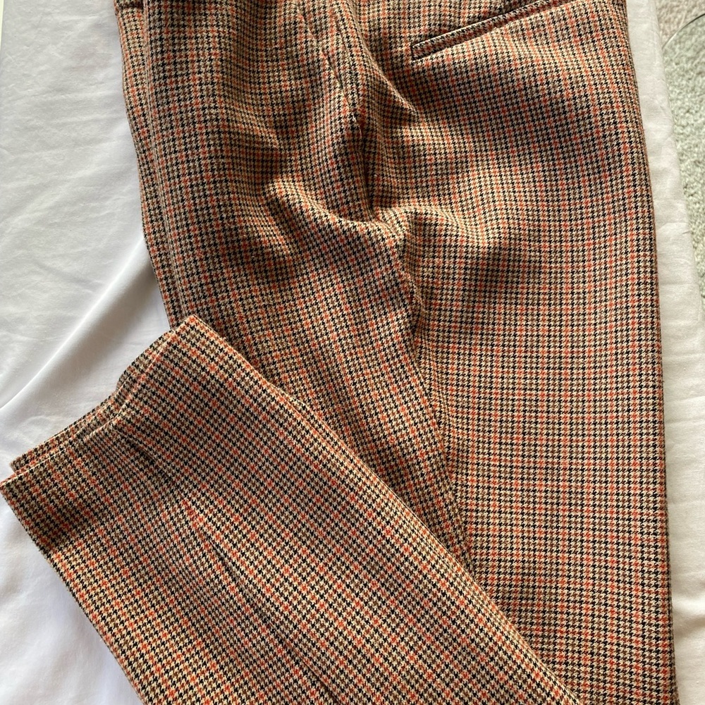 Tweed Simon’s Contemporaine exclusive women’s zipper front women’s trousers 6